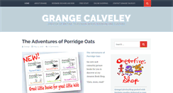 Desktop Screenshot of grangecalveley.com